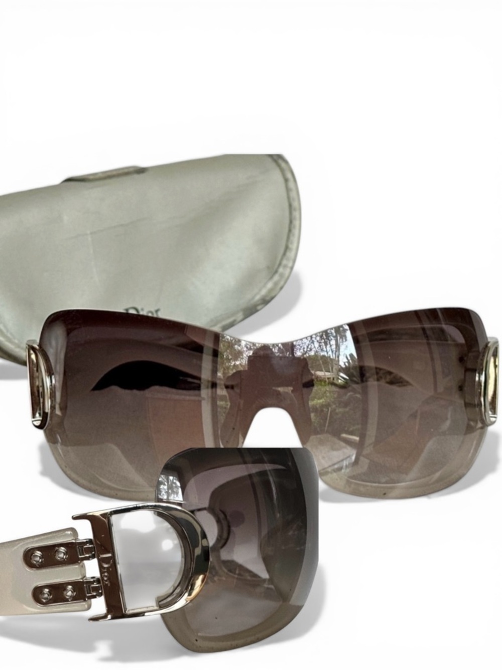 Christian Dior Airspeed 2 Shield Sunglasses – Y2K - Picture 2 of 15